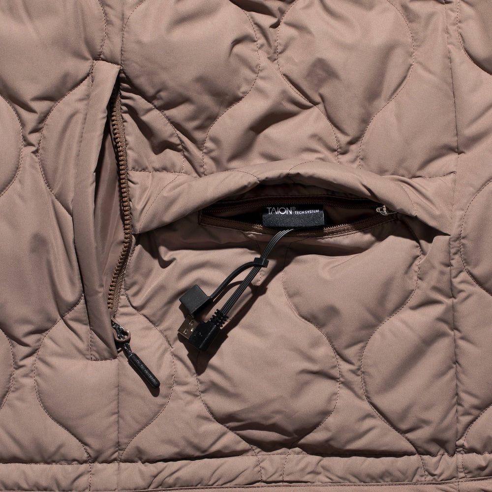 ROARK REVIVAL(ロアーク リバイバル) ROARK × TAION HEATING SYSTEM - EXPEDITION JACKET【RJJ950-BLK/TPE】