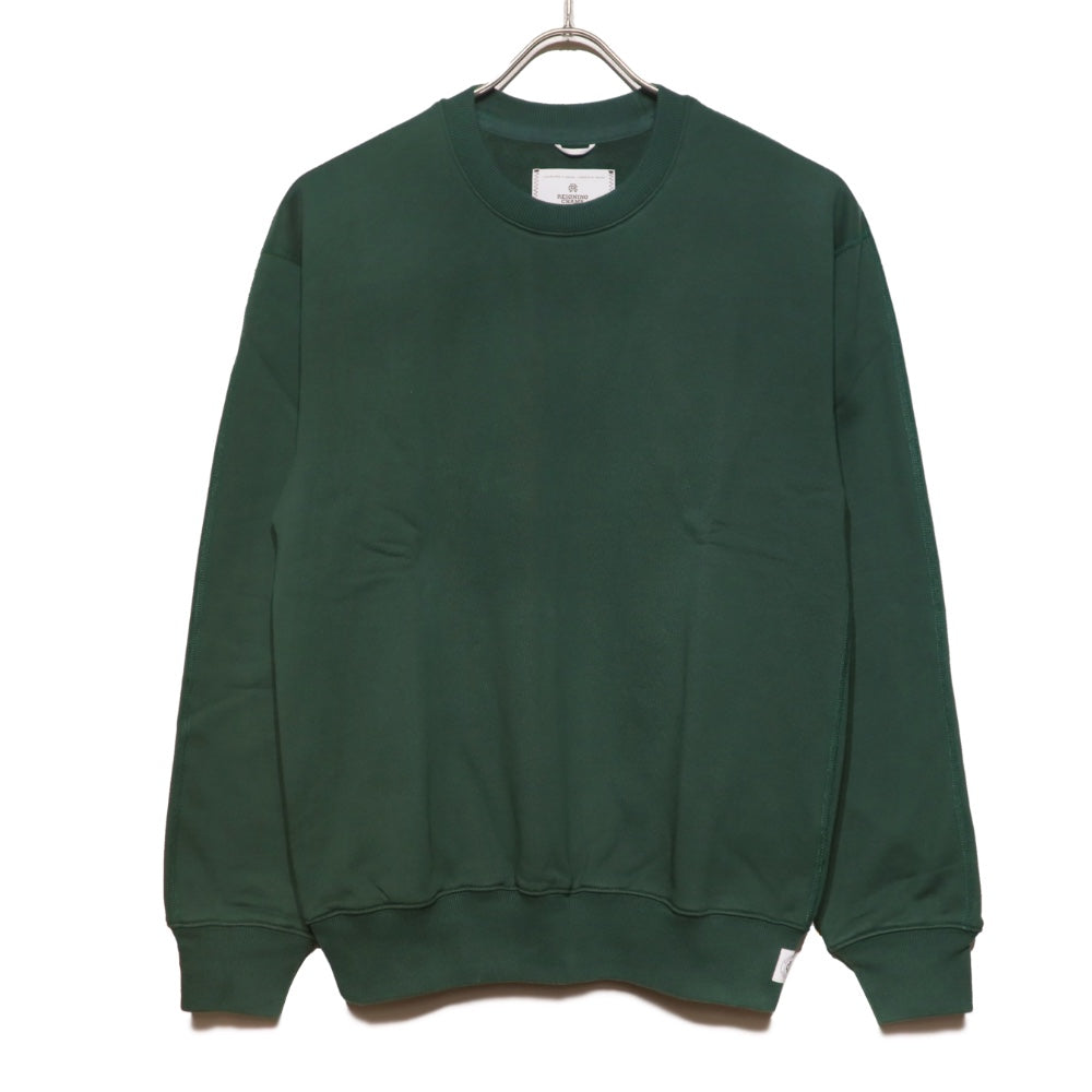 REIGNING CHAMP(レイニング チャンプ)MIDWEIGHT TERRY RELAXED CREWNECK ミッドウェイトテリー リラックス クルーネック スウェットシャツ "British Racing Green"【RC-3718】