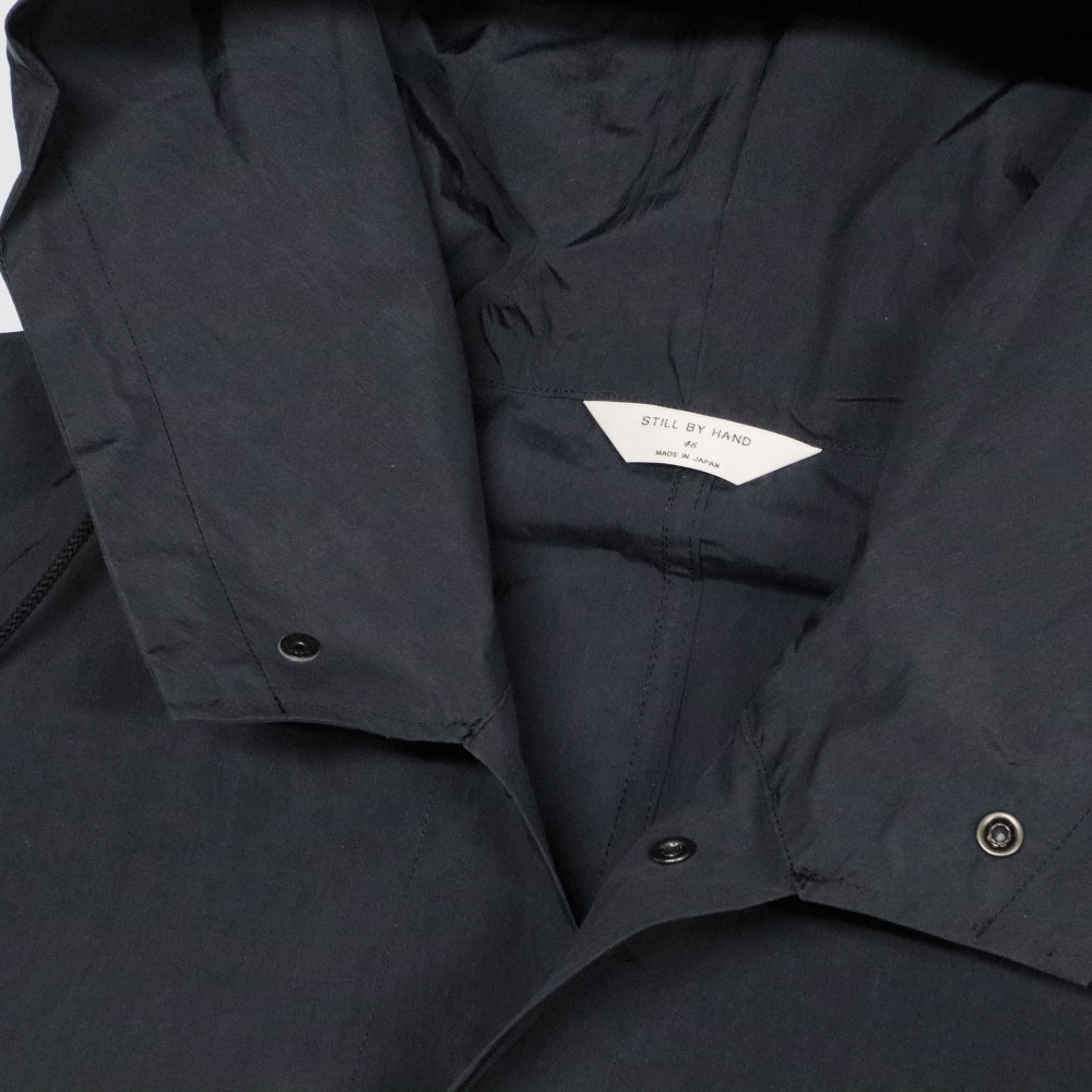 STILL BY HAND(スティル バイ ハンド)ナイロン フーデッド コート"24SS"【CO03241】