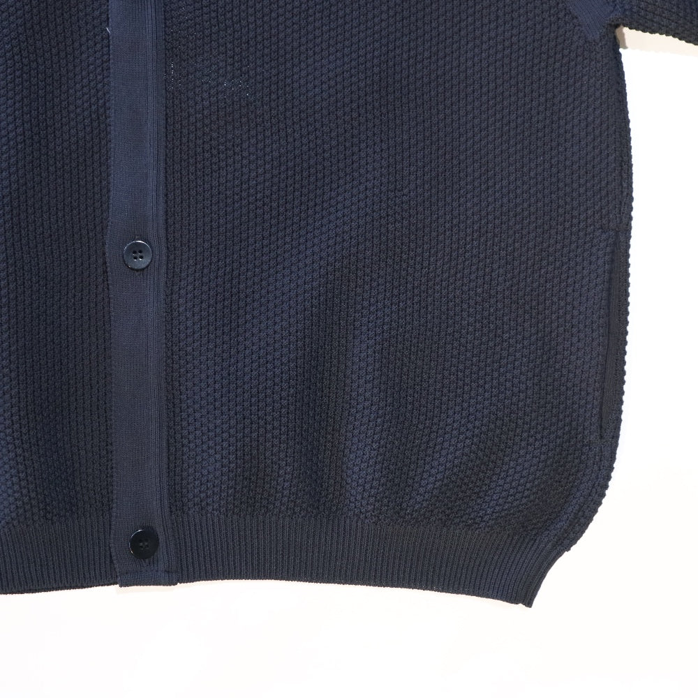 STILL BY HAND(スティル バイ ハンド) 10G クリスピーコットン ニットカーディガン"24SS"【KN03241】