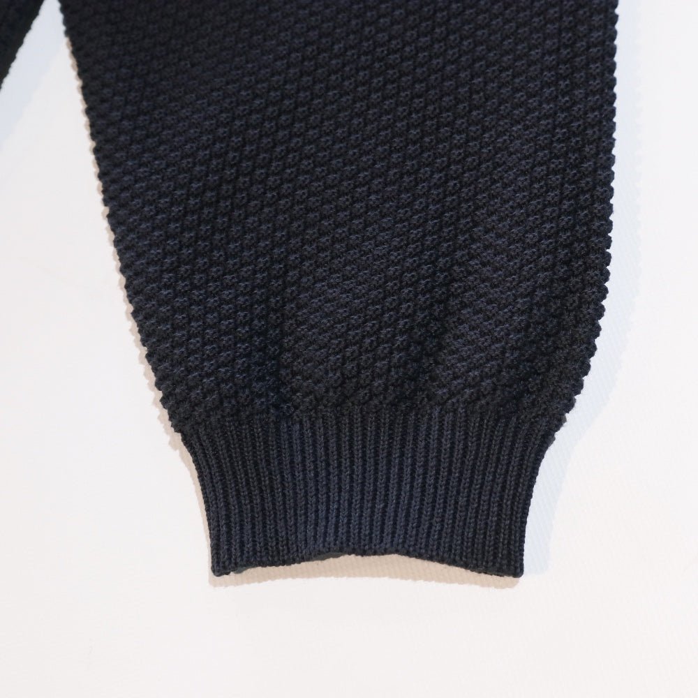 STILL BY HAND(スティル バイ ハンド) 10G クリスピーコットン ニットカーディガン"24SS"【KN03241】