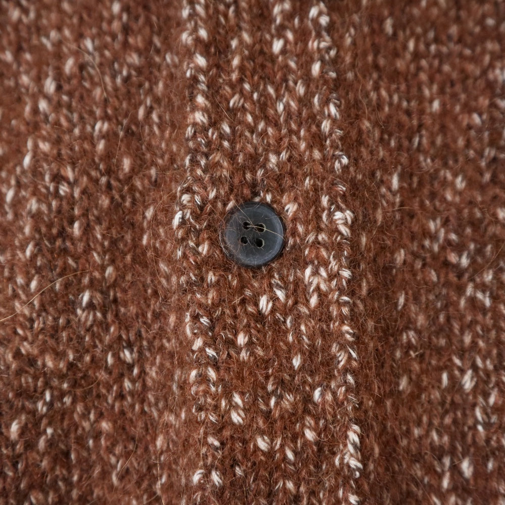 YLÈVE(イレーヴ) HEATHERED MOHAIR KNIT CARDIGAN【1706264070】