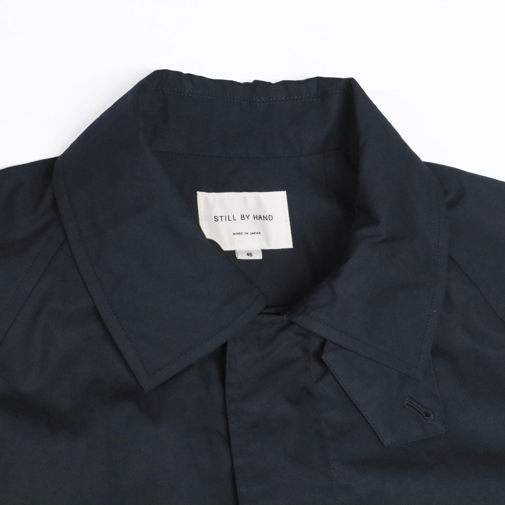 STILL BY HAND(スティル バイ ハンド)Oversized Bal Collar Coat コットンウェザー オーバーサイズ ステンカラーコート【CO02243】