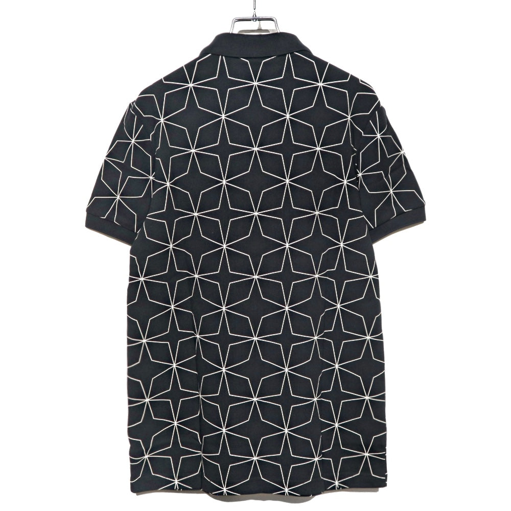 FRED PERRY(フレッドペリー) Geometric Fp Polo Shirt ジオメトリックプリント ポロシャツ【M7733】