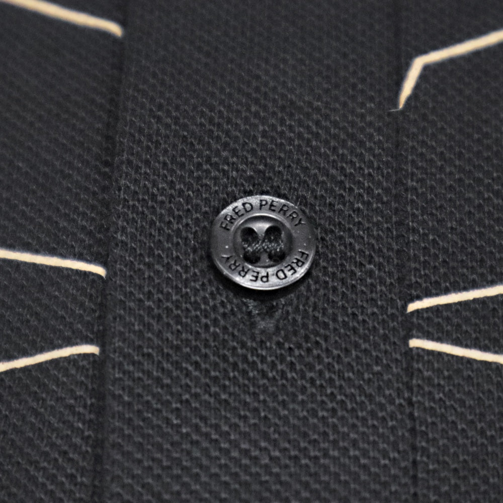 FRED PERRY(フレッドペリー) Geometric Fp Polo Shirt ジオメトリックプリント ポロシャツ【M7733】