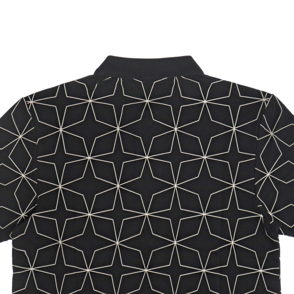 FRED PERRY(フレッドペリー) Geometric Fp Polo Shirt ジオメトリックプリント ポロシャツ【M7733】