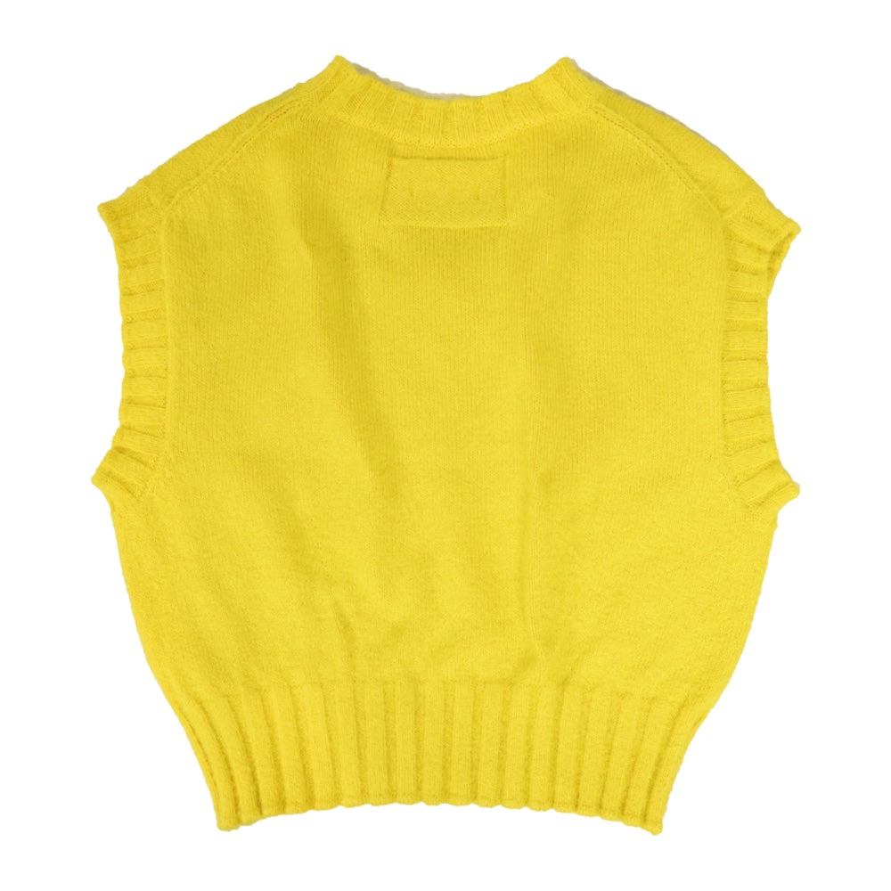 unfil(アンフィル)レディース コットン&シルクシャギーVネックベスト "cotton & silk shaggy V-neck vest"【WVSP-UW102】