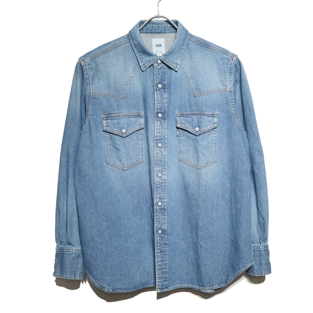 FOB FACTORY(エフオービー ファクトリー) Denim Western Shirt デニム