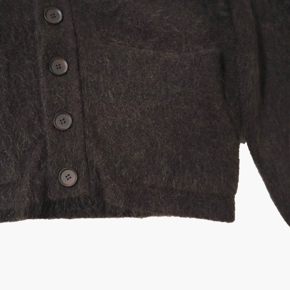 unfil(アンフィル)レディース ストレッチスーパーキッドモヘアカーディガン "STRETCH SUPERKID MOHAIR C/D"【WVFL-UW113】