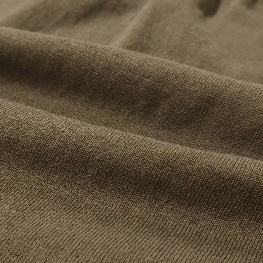 YLÈVE(イレーヴ) メンズ/ COTTON LINEN KNIT SKIPPER POLO コットン/リネン スキッパー シャツ 【1706160074】