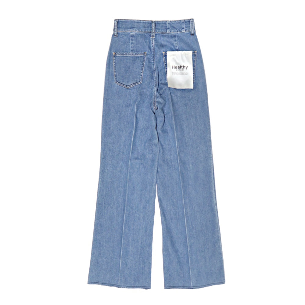 Healthy DENIM(ヘルシーデニム)レディース "Oats" ワイドデニムパンツ【H68230203mdu】