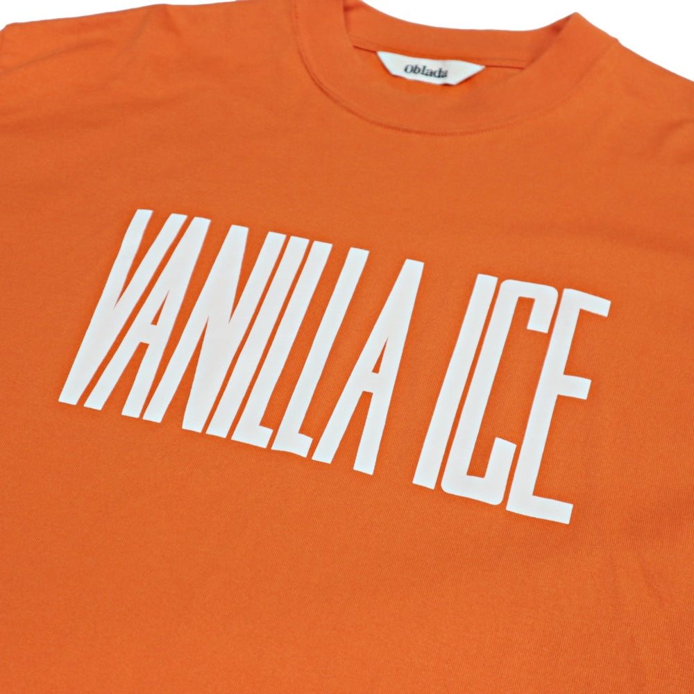 oblada(オブラダ)レディース "VANILLA ICE TEE" クルーネックロゴTシャツ 【M2410CU06】