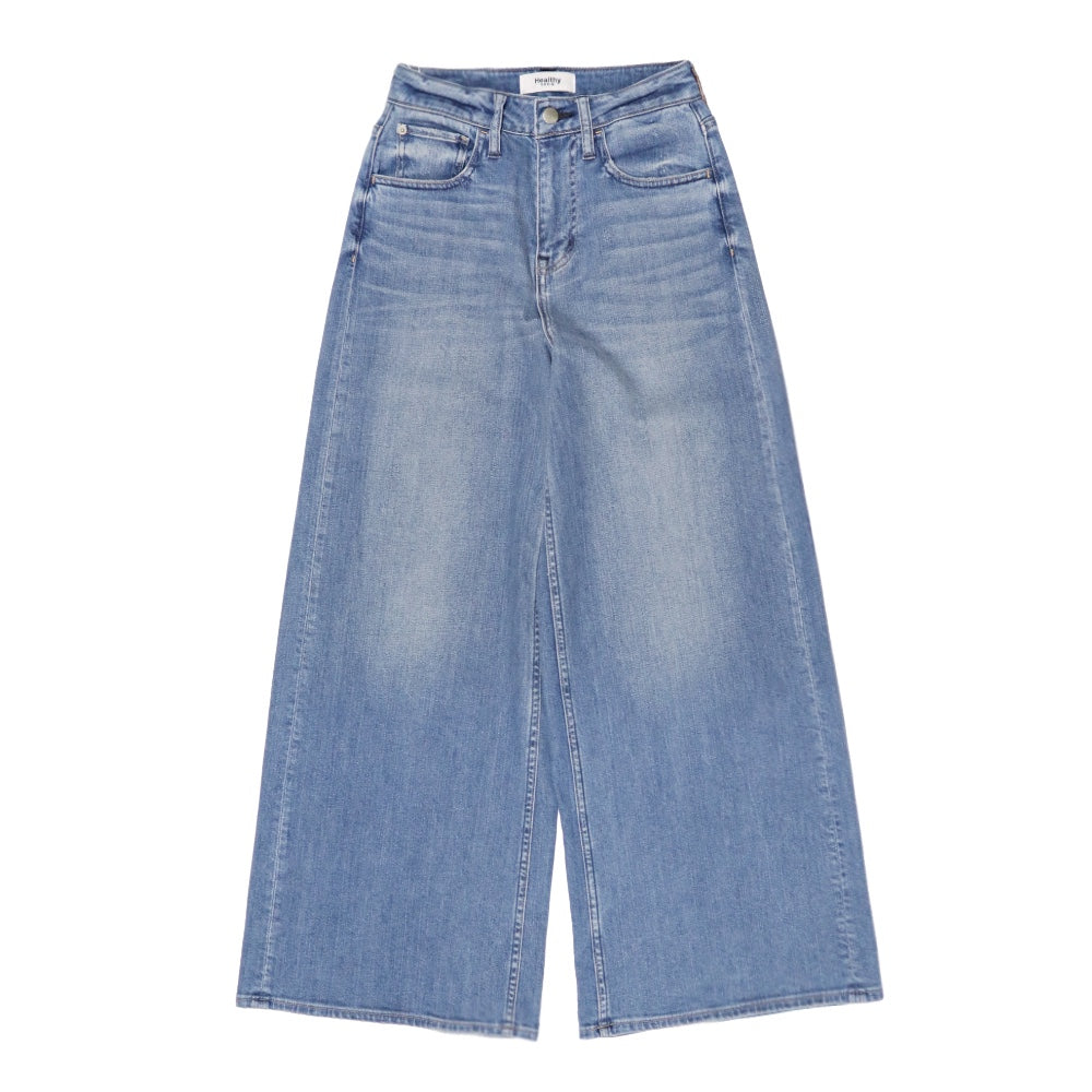 Healthy DENIM(ヘルシーデニム)レディース "Wild Ginger" ハイライズバギーデニムパンツ【H68230303mid】