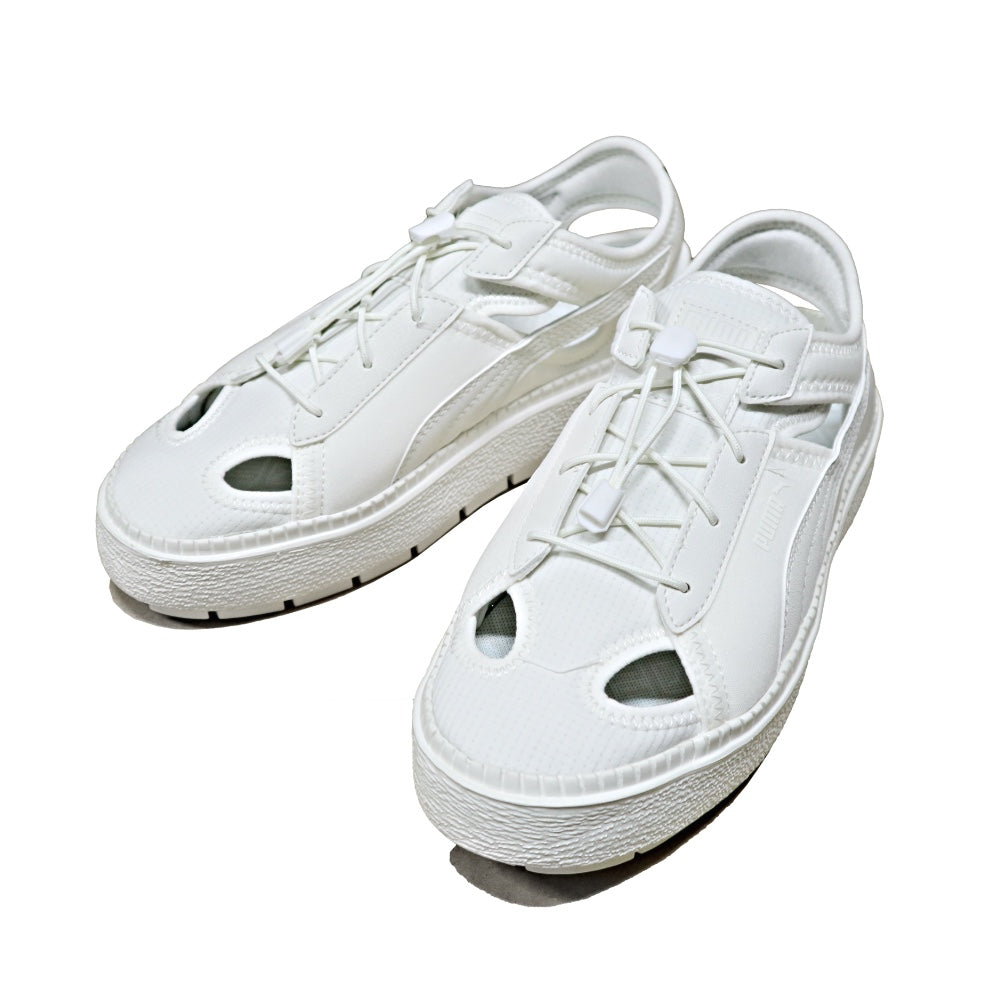 PUMA(プーマ) レディース "Platform Trace Lite Mule MU" ライトミュールスニーカー wam white【399153】