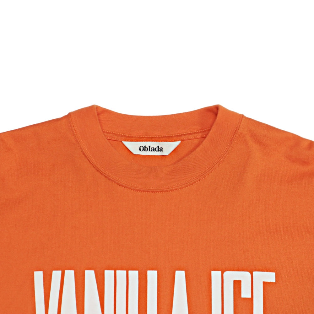 oblada(オブラダ)レディース "VANILLA ICE TEE" クルーネックロゴTシャツ 【M2410CU06】