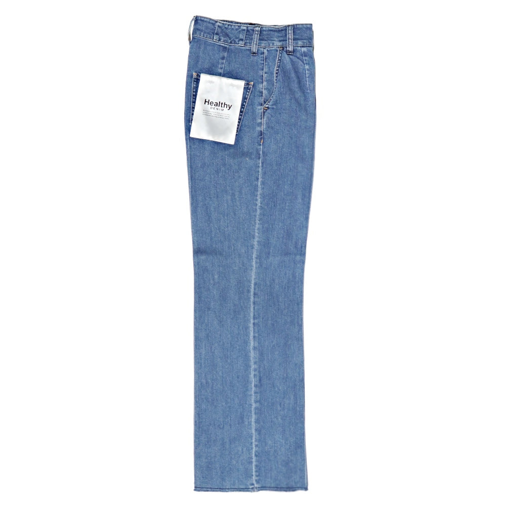 Healthy DENIM(ヘルシーデニム)レディース "Oats" ワイドデニムパンツ【H68230203mdu】