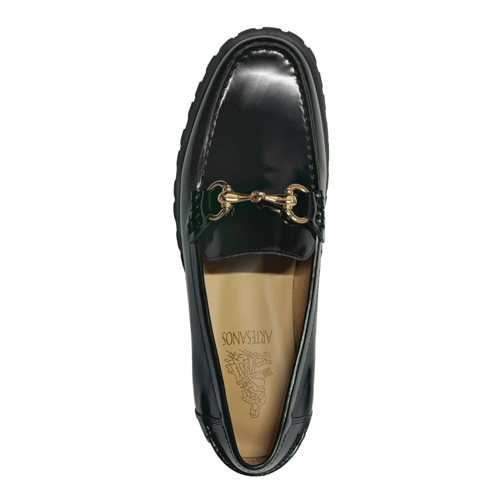 ARTESANOS(アルテサノス) レディース ホースビットレザーローファー "HORSE BIT LOAFER"【NSH312-10H】