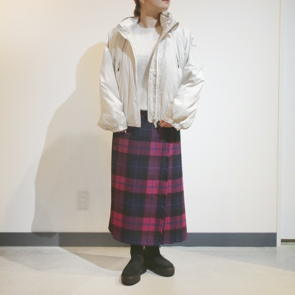 unfil(アンフィル)レディース unfil×WILD THINGS cropped HAPPY JACKET【WHFL-UW147】