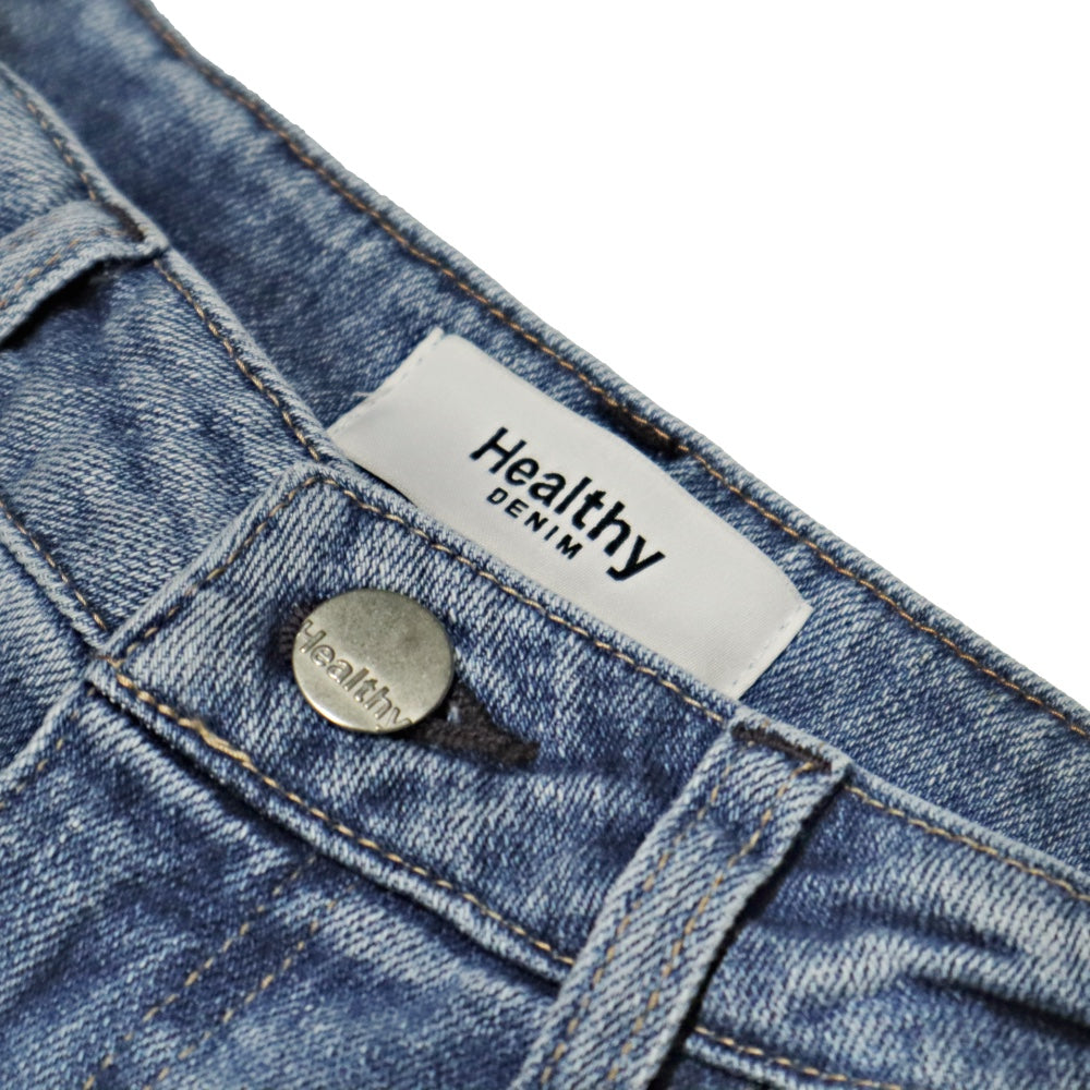 Healthy DENIM(ヘルシーデニム)レディース "Pink Pepper" ストレートデニムパンツ【H87230503】
