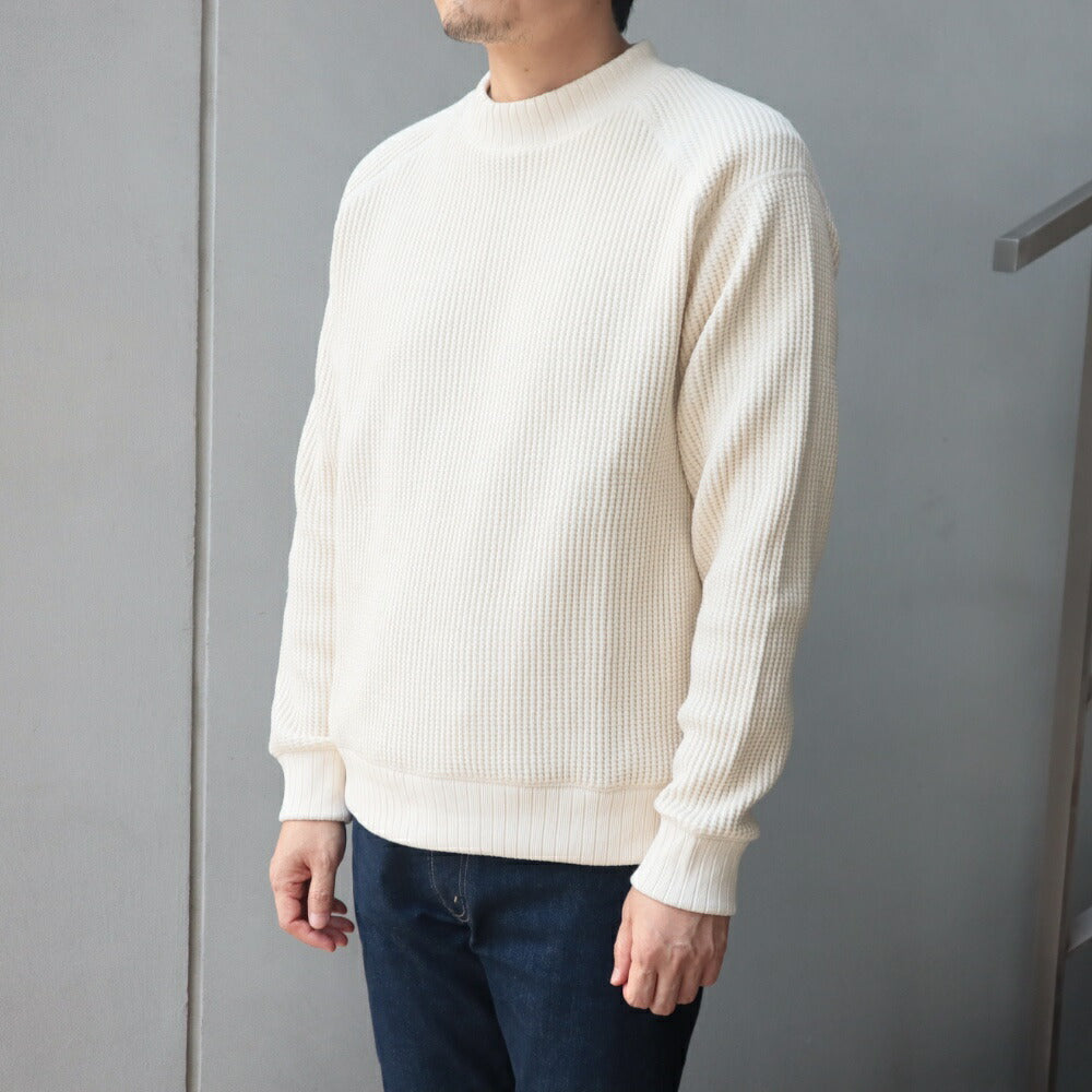 Jackman(ジャックマン)Waffle Midneck ワッフル ミッドネック セーター【JM7200】