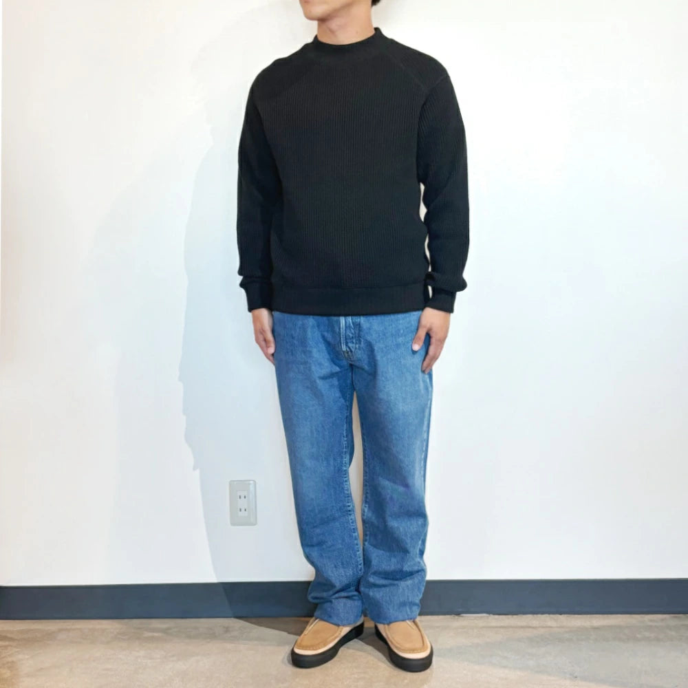 Jackman(ジャックマン)Waffle Midneck ワッフル ミッドネック セーター【JM7200】