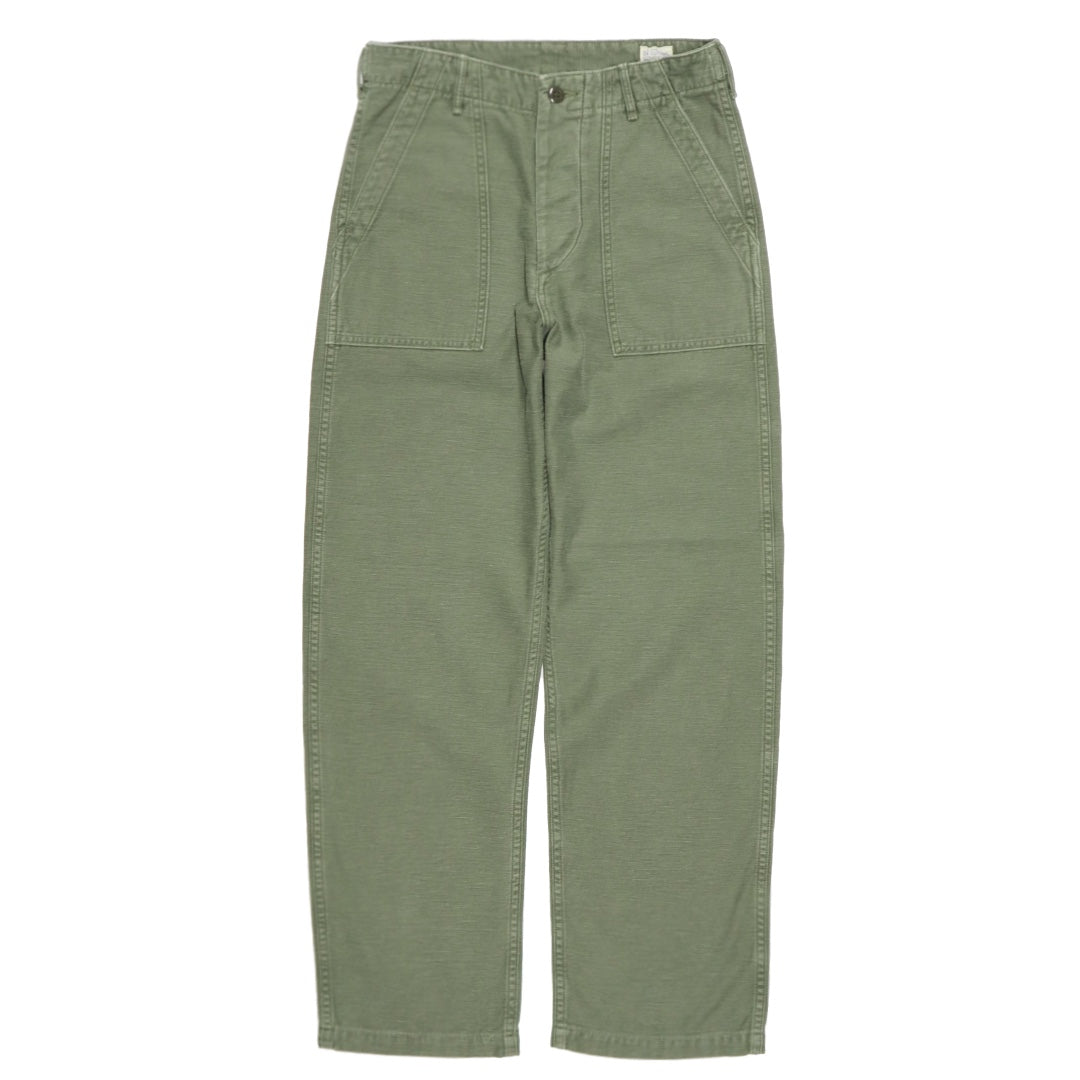 orSlow(オアスロウ)US ARMY FATIGUE PANTS ファティーグパンツ ベイカーパンツ レギュラーフィット "グリーンユーズド"【01-5002-216】