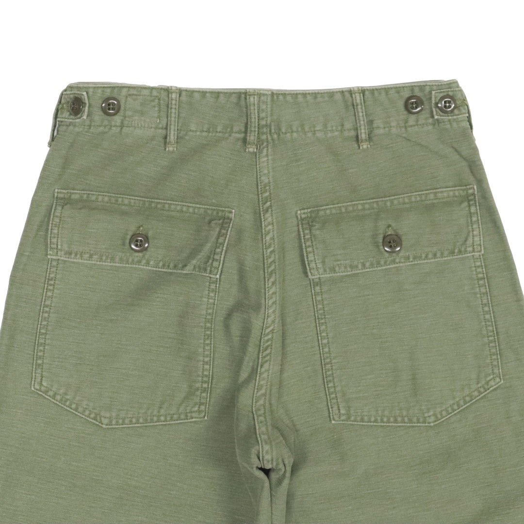 orSlow(オアスロウ)US ARMY FATIGUE PANTS ファティーグパンツ ベイカーパンツ レギュラーフィット "グリーンユーズド"【01-5002-216】