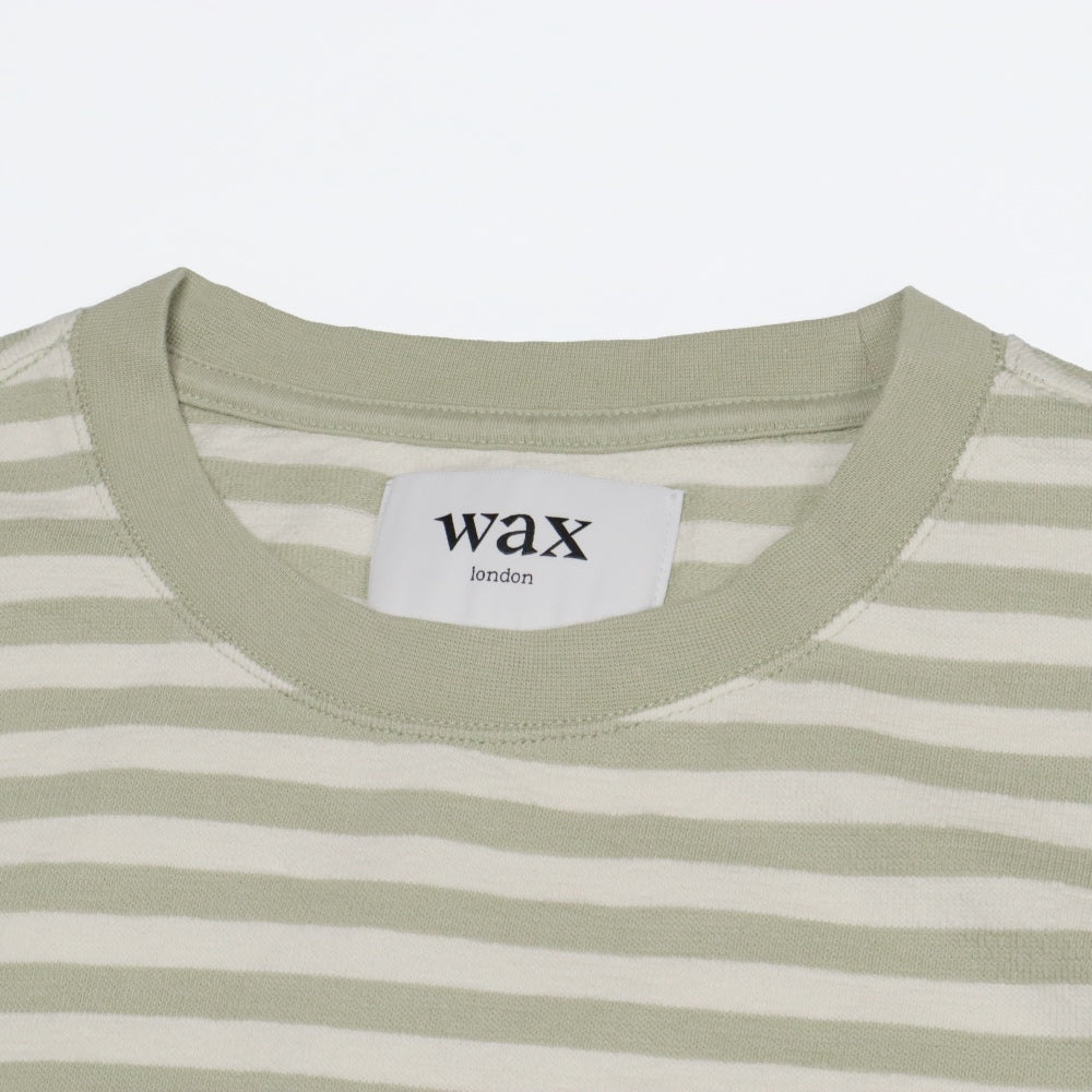 Wax London(ワックスロンドン)ショートスリーブ ボーダーTシャツ DEAN SS TEE JOLT STRIPE【WAX24S000160】
