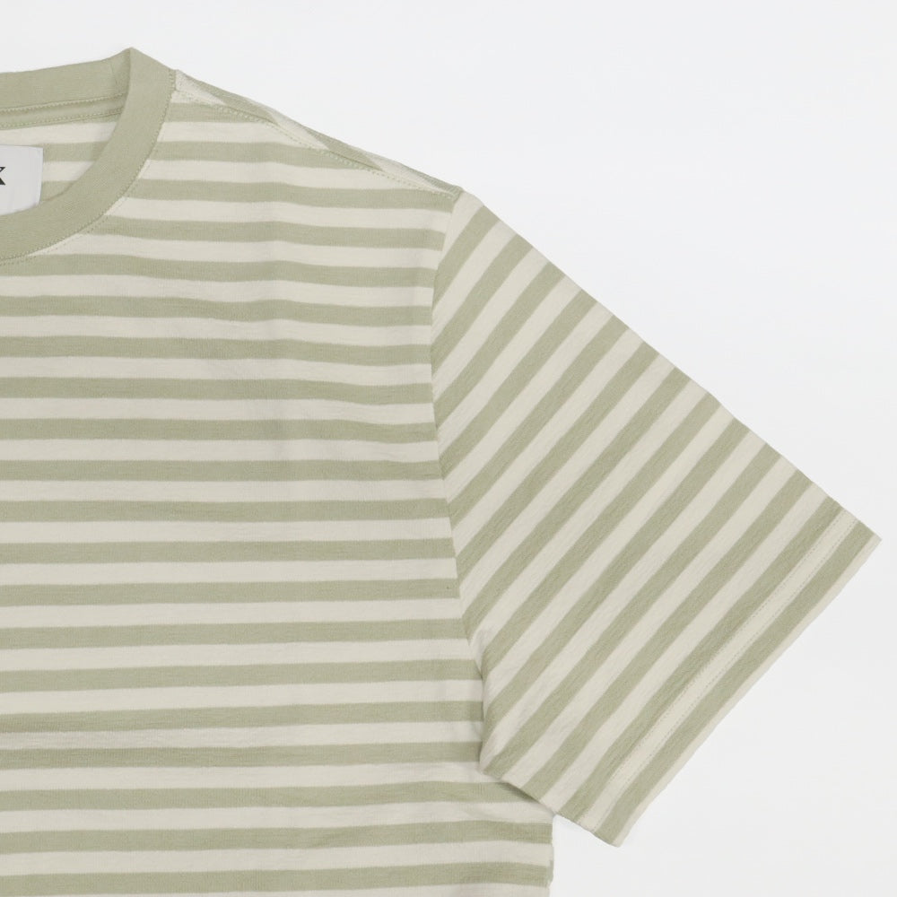 Wax London(ワックスロンドン)ショートスリーブ ボーダーTシャツ DEAN SS TEE JOLT STRIPE【WAX24S000160】