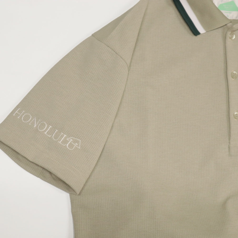 SALVAGE PUBLIC Kolepa(サルベージ パブリック コレパ)Nu' uanu DOTMESH polo S/S ドットメッシュ ポロシャツ【SVKS4016】