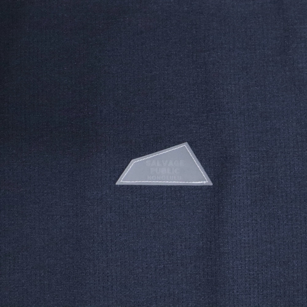 SALVAGE PUBLIC Kolepa(サルベージ パブリック コレパ)Nu' uanu DOTMESH Mockneck S/Sドットメッシュ モックネック プルオーバー【SVKS4017】