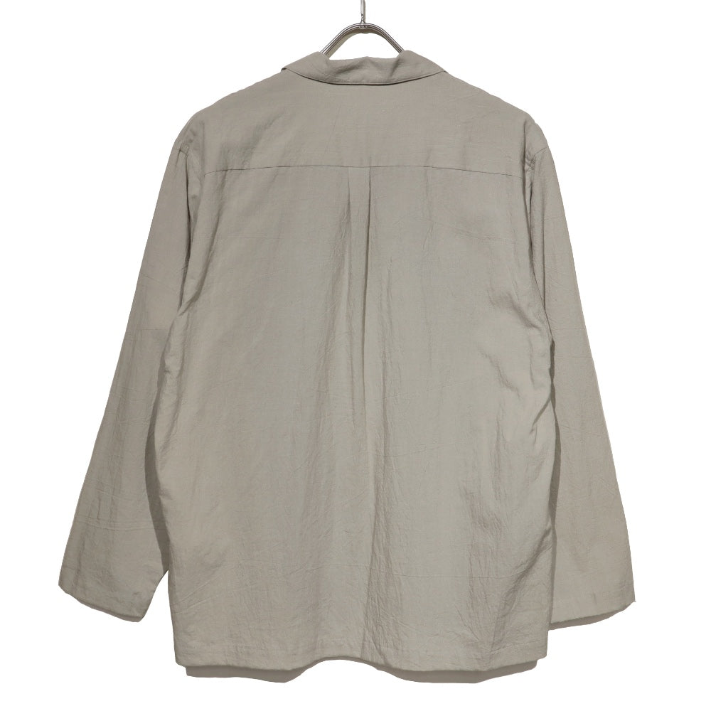 STILL BY HAND(スティル バイ ハンド)コットンシルクオープンカラーシャツ "24SS"【SH08242】