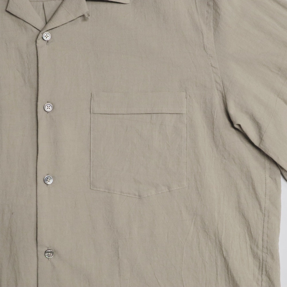 STILL BY HAND(スティル バイ ハンド)コットンシルクオープンカラーシャツ "24SS"【SH08242】