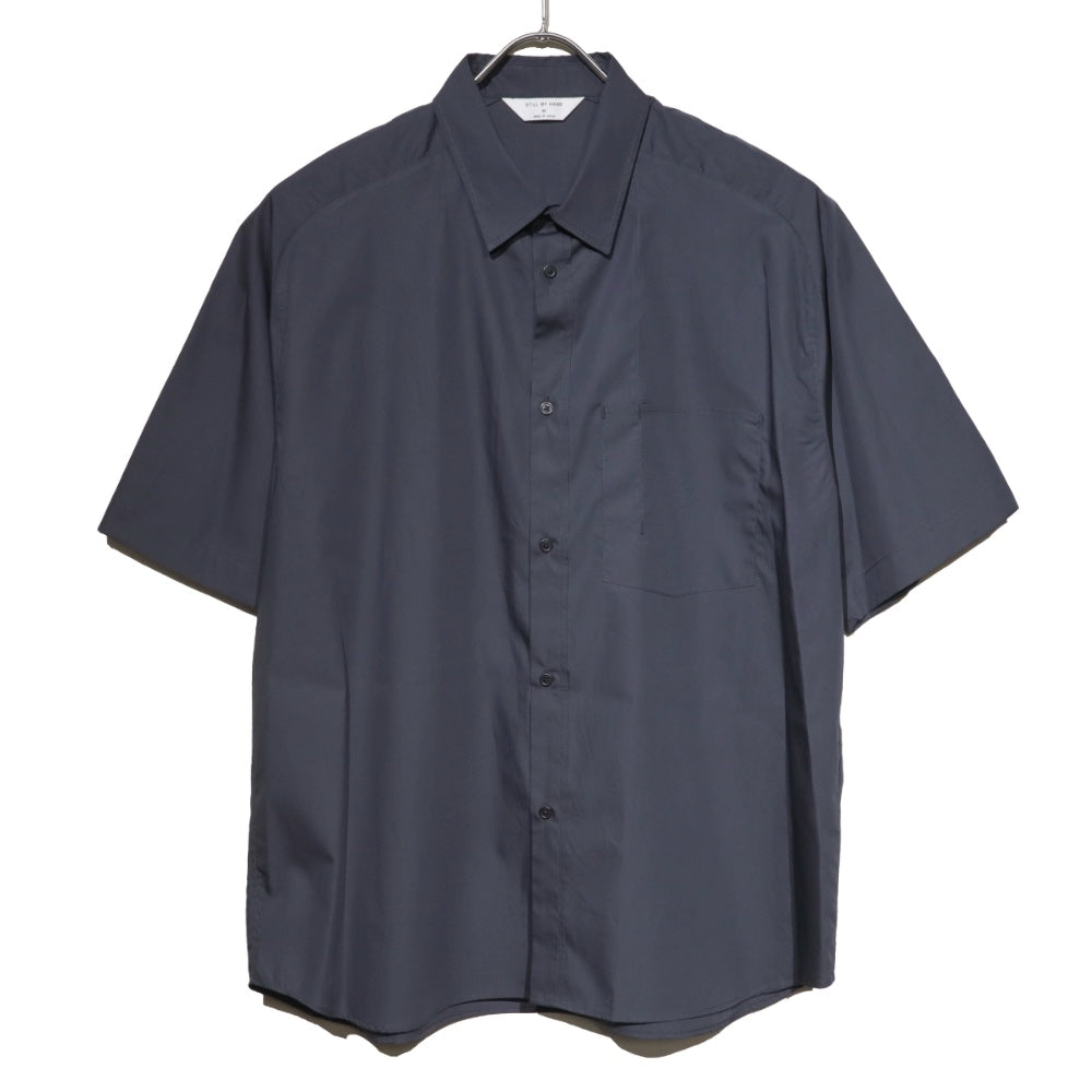 STILL BY HAND(スティル バイ ハンド)コットン レギュラーカラーサドルスリーブシャツ "24SS"【SH05242】