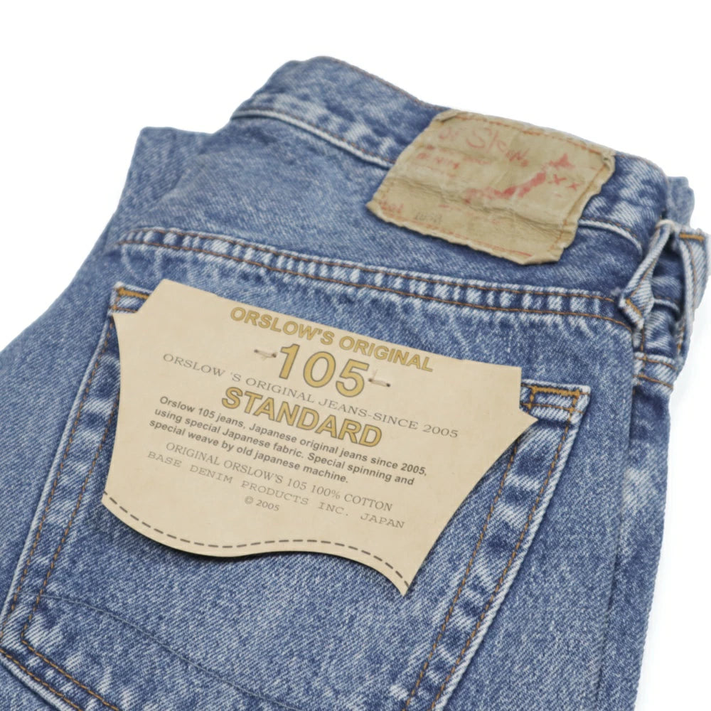 orSlow(オアスロウ)105 90's 5pocket Denim "DENIM USED” 90's 5ポケットデニム "26SS" 【01-1050W-95】
