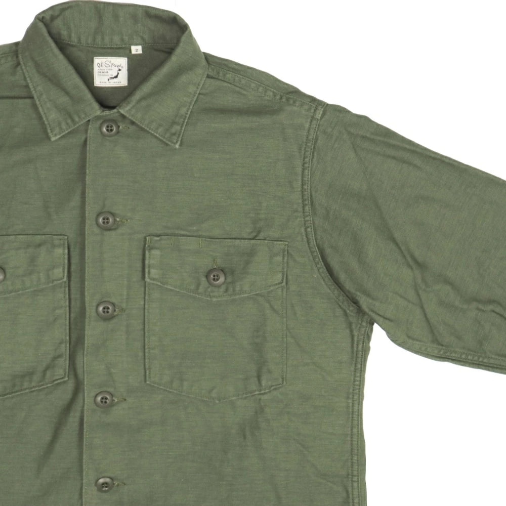 orSlow(オアスロウ)UNISEX US ARMY SHIRT ユニセックス ユーティリティシャツ【03-8045-16】
