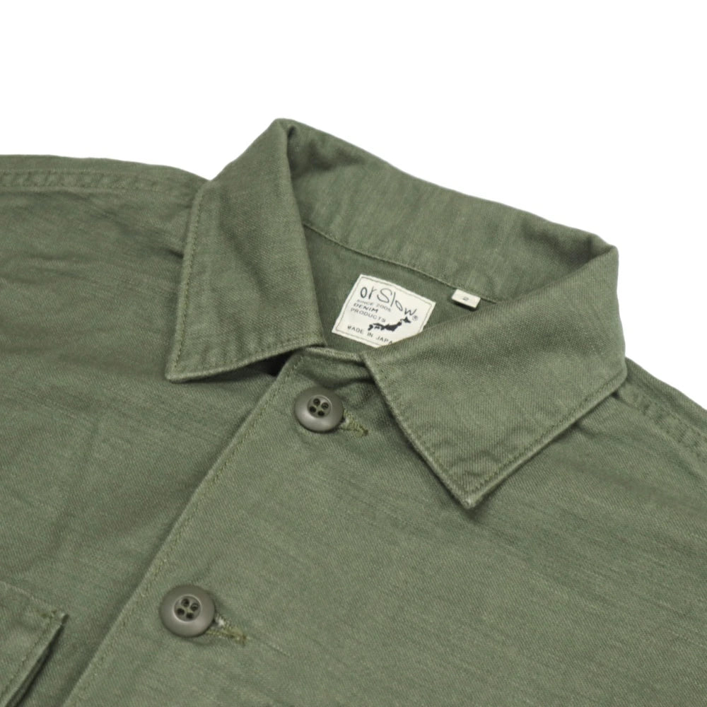 orSlow(オアスロウ)UNISEX US ARMY SHIRT ユニセックス ユーティリティシャツ【03-8045-16】