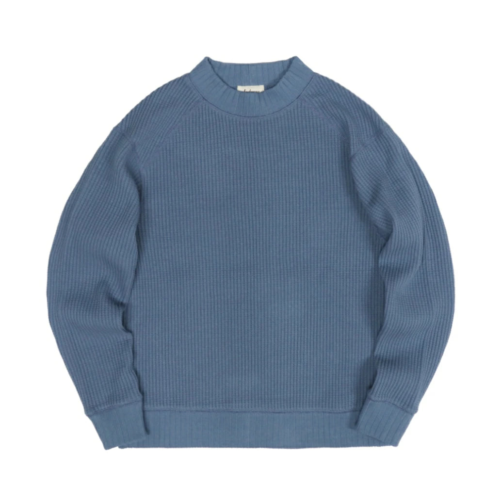 Jackman(ジャックマン)Waffle Midneck ワッフル ミッドネック セーター【JM7200】