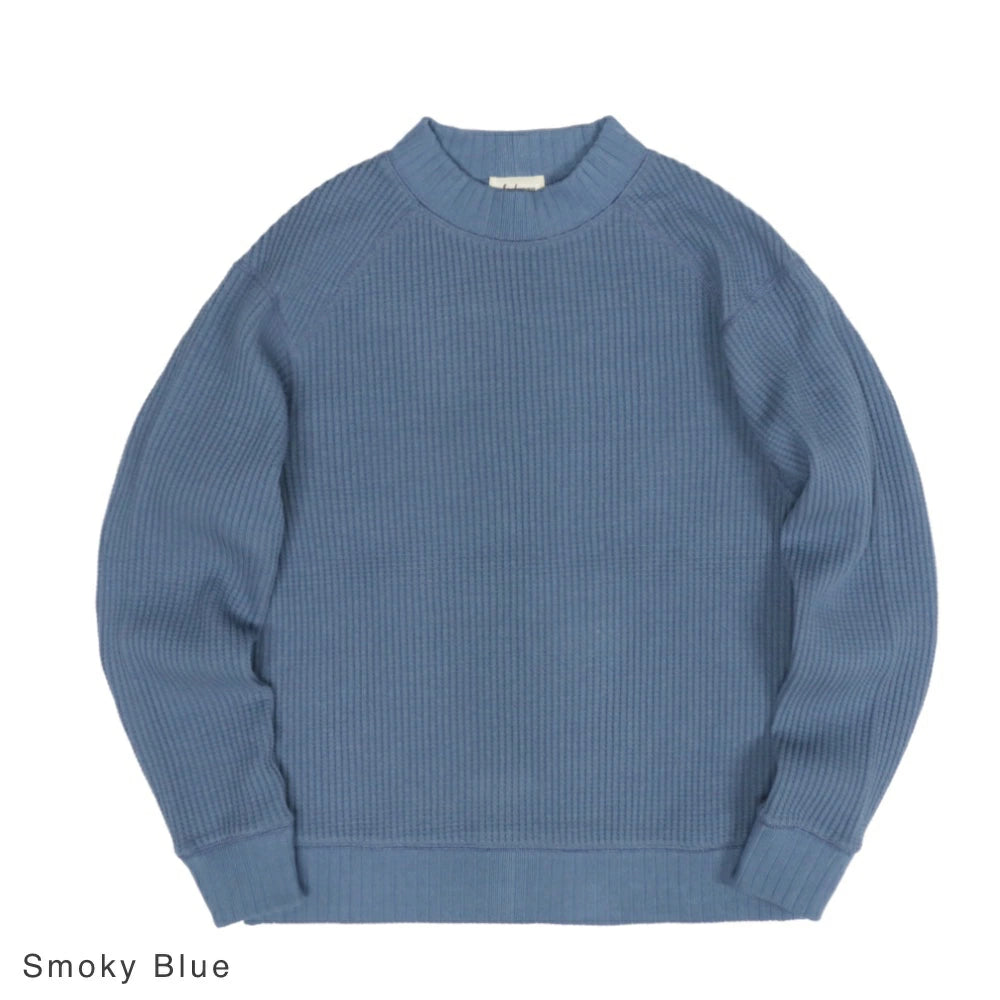 Jackman(ジャックマン)Waffle Midneck ワッフル ミッドネック セーター【JM7200】