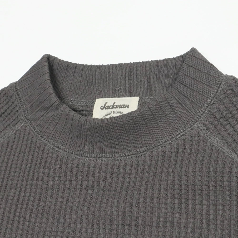 Jackman(ジャックマン)Waffle Midneck ワッフル ミッドネック セーター【JM7200】