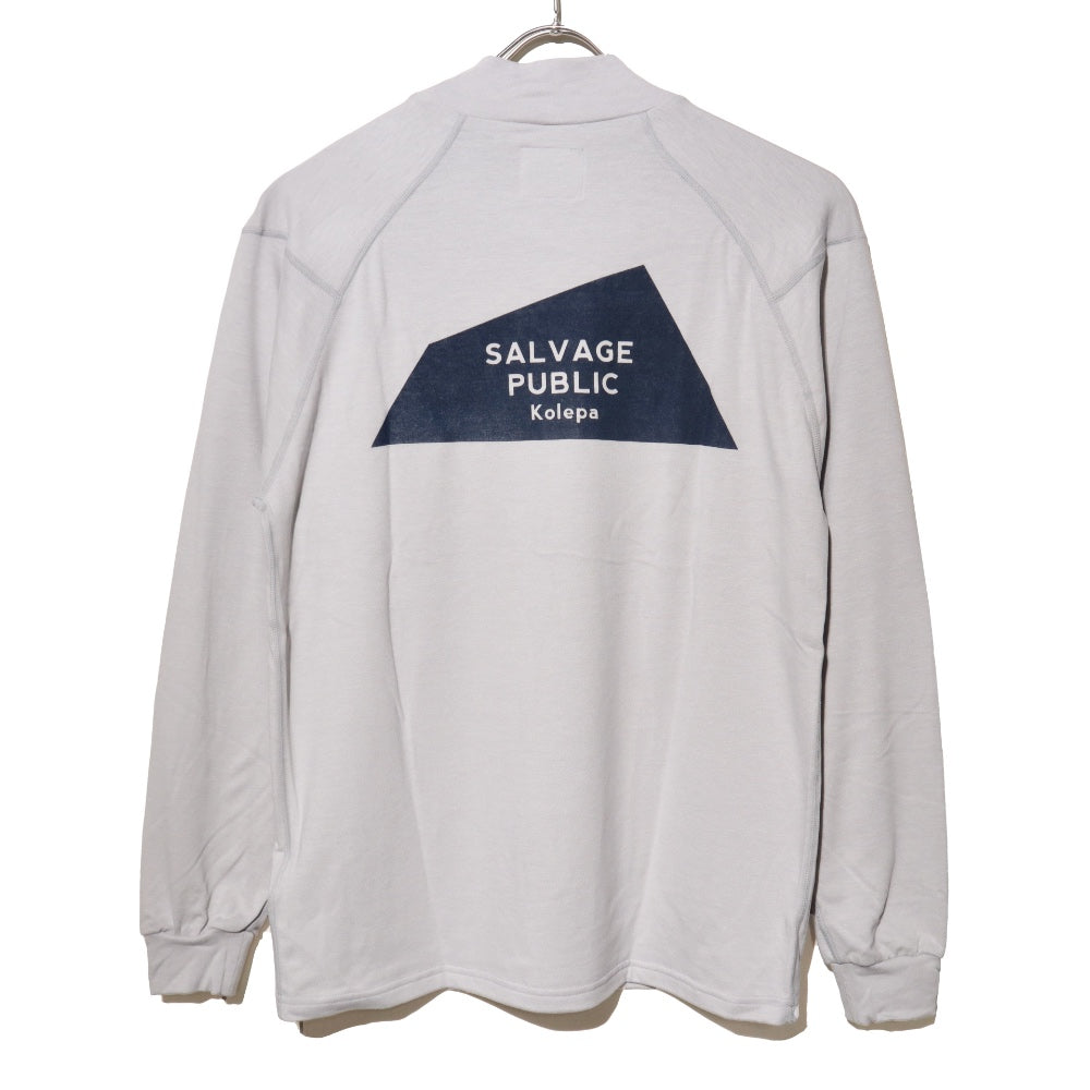 SALVAGE PUBLIC Kolepa(サルベージ パブリック コレパ)Honu Mockneck L/S(Brand Stamp) ホヌ モックネックロングスリーブ【SVKA4016】