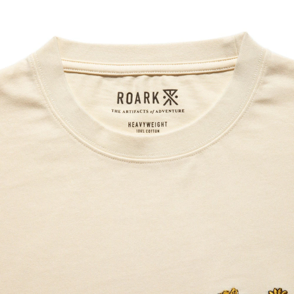 ROARK REVIVAL(ロアーク リバイバル)"SEEK&EXPLORE" 9.3oz H/W L/S TEE ヘビーウェイト ロングスリーブ Tシャツ【RLTJHW1051-NAT】