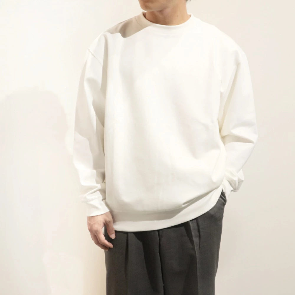 LAMOND(ラモンド)SILKY CREWNECK PULLOVER シルキークルーネックプルオーバー【LM-C-197】