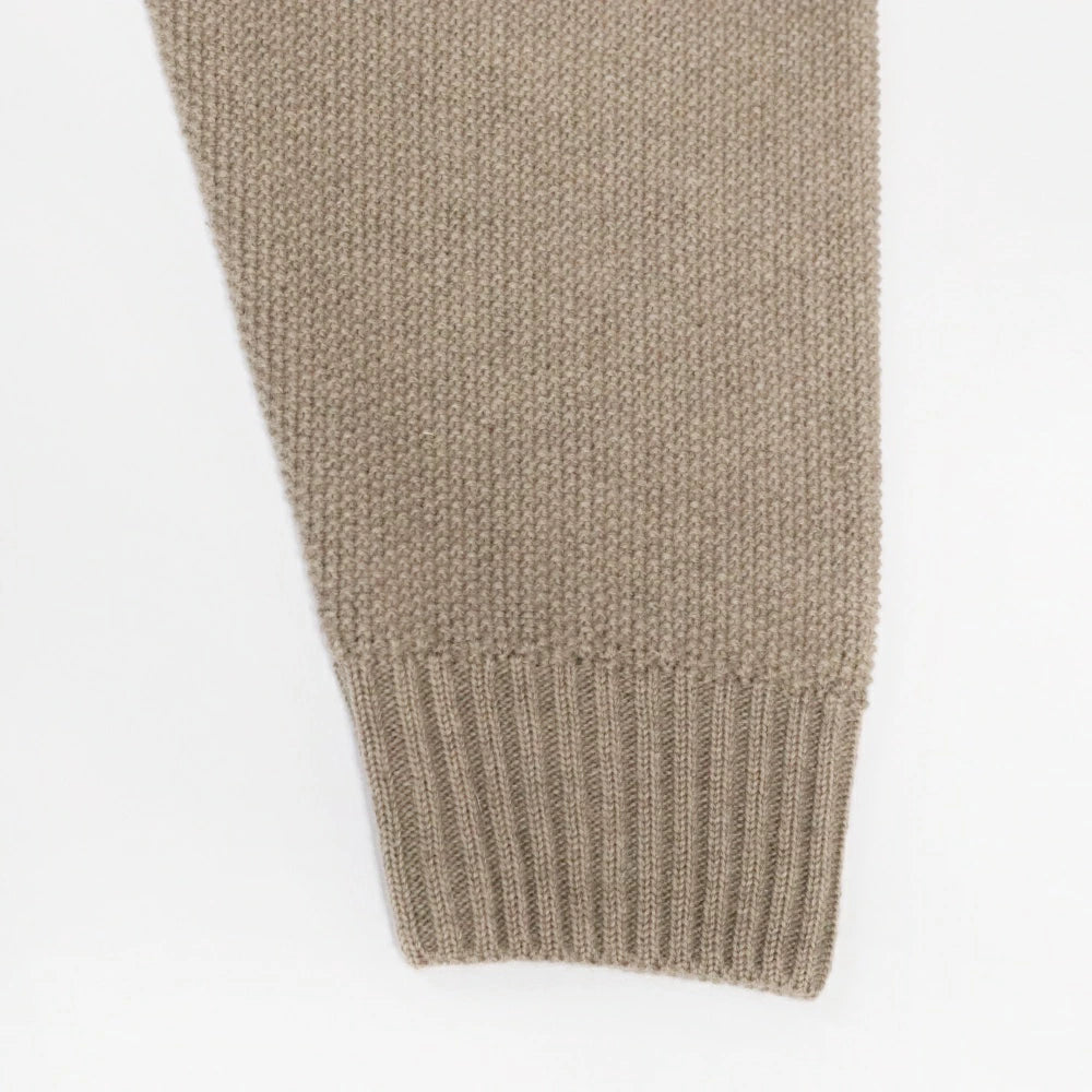 STILL BY HAND(スティル バイ ハンド)Wool/Cashmere Zip Up Cardigan ウール/カシミヤ ジップアップ カーディガン【KN03243】