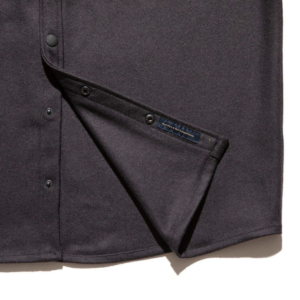 ROARK REVIVAL(ロアーク リバイバル)NORDSMAN WOOL CPO ウールシャツ【RLWJ1070-BMV】