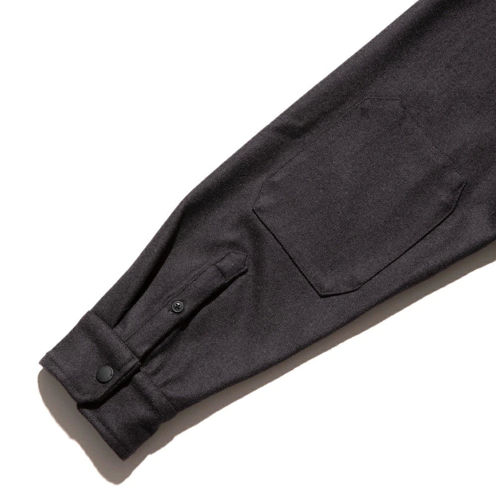 ROARK REVIVAL(ロアーク リバイバル)NORDSMAN WOOL CPO ウールシャツ【RLWJ1070-BMV】