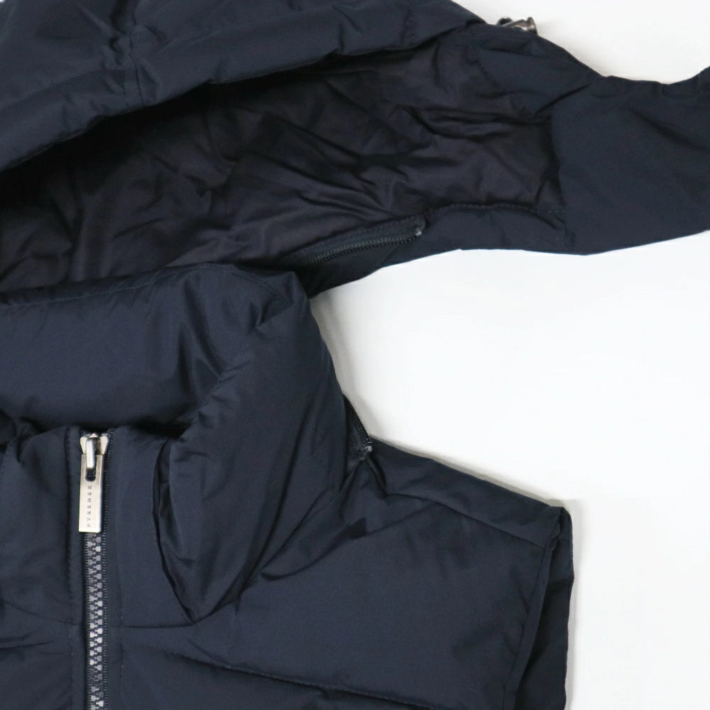 PYRENEX(ピレネックス)メンズ フーデッド ダウンベスト スプートニック リップストップ2 ベスト "SPOUTNIC MINI RIPSTOP2 VEST"【HMW013】
