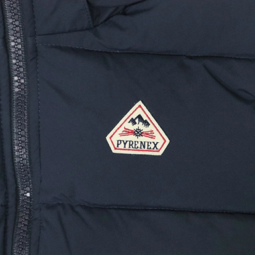 PYRENEX(ピレネックス)メンズ フーデッド ダウンベスト スプートニック リップストップ2 ベスト "SPOUTNIC MINI RIPSTOP2 VEST"【HMW013】