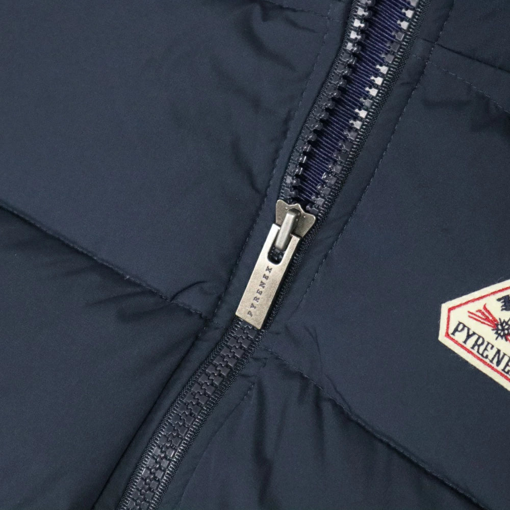 PYRENEX(ピレネックス)メンズ フーデッド ダウンベスト スプートニック リップストップ2 ベスト "SPOUTNIC MINI RIPSTOP2 VEST"【HMW013】