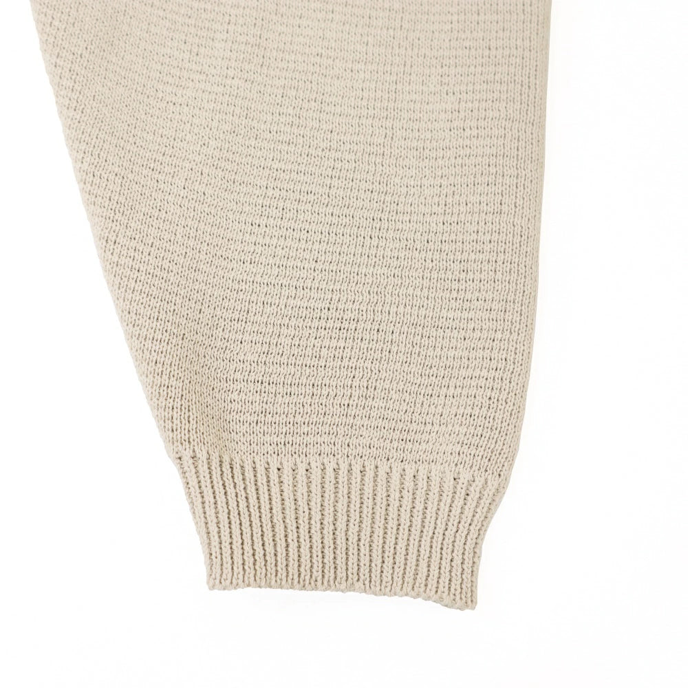 STILL BY HAND(スティル バイ ハンド)Polyester/Paper Zip Up Cardigan ポリエステル/ペーパー ジップアップ カーディガン【KN01251】